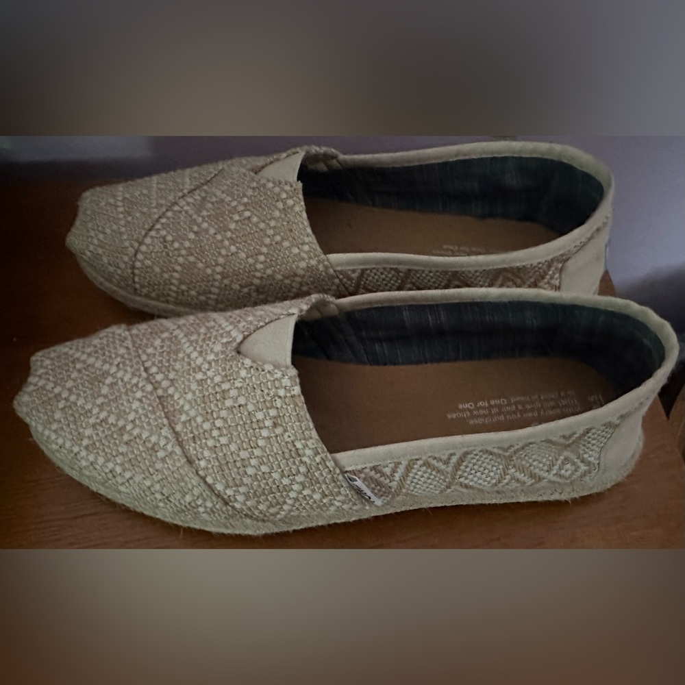 TOMS slip on shoes